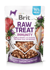 Brit Raw Treat Immunity. Freeze-dried treat and topper. Lamb & Chicken 40 G